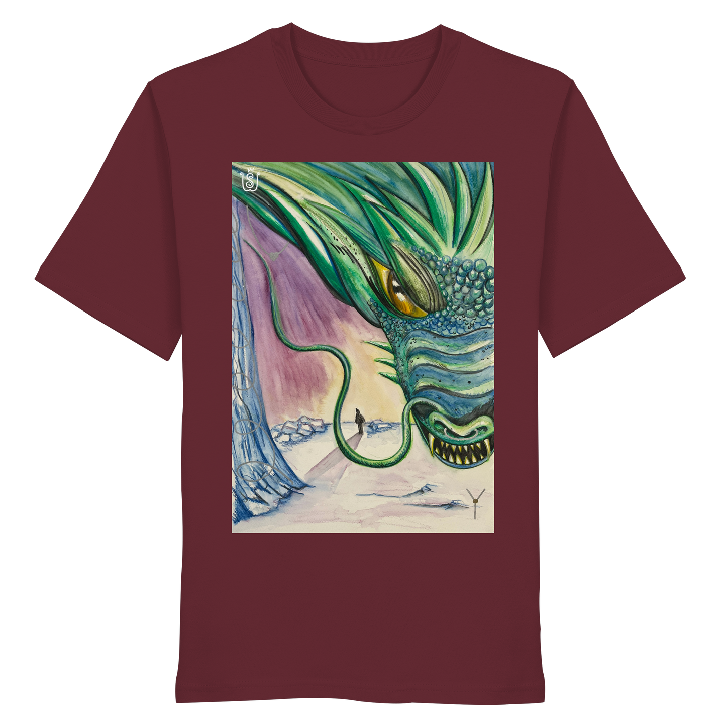 Der Wut-Drache - Organic Shirt