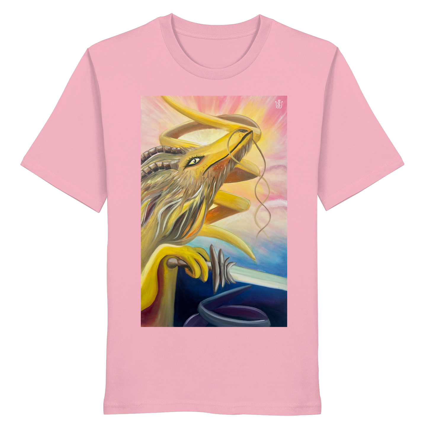 Der Spiraldrache - Organic Shirt