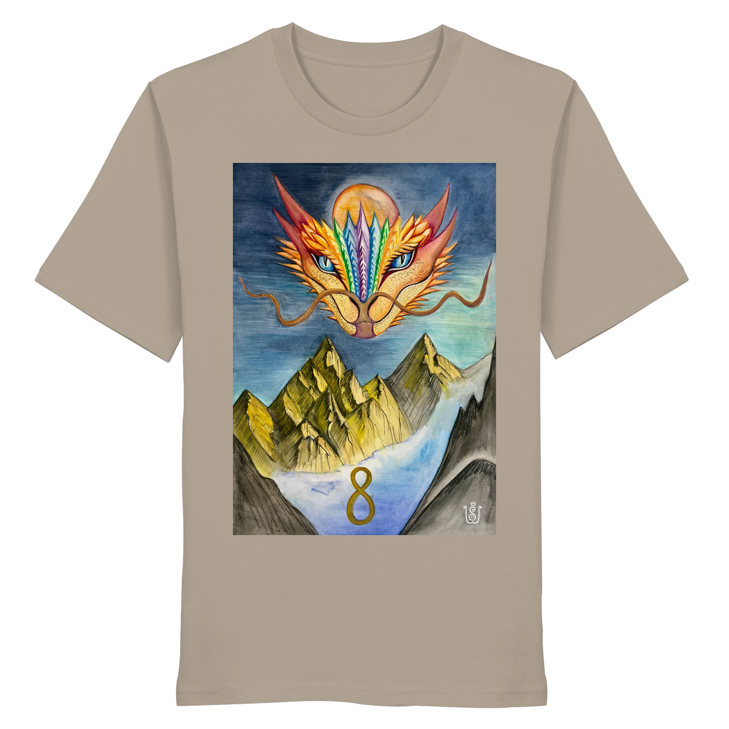 Der Wandel-Drache - Organic Shirt