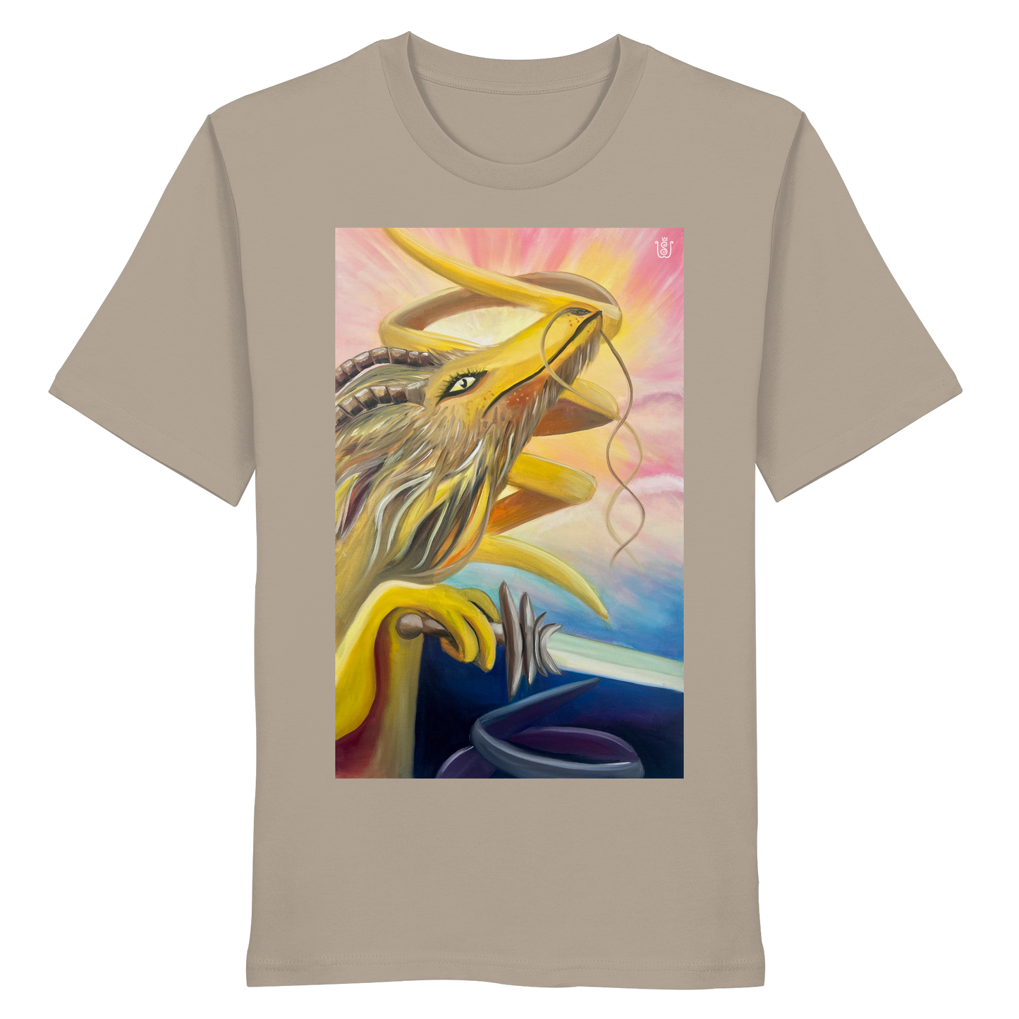 Der Spiraldrache - Organic Shirt