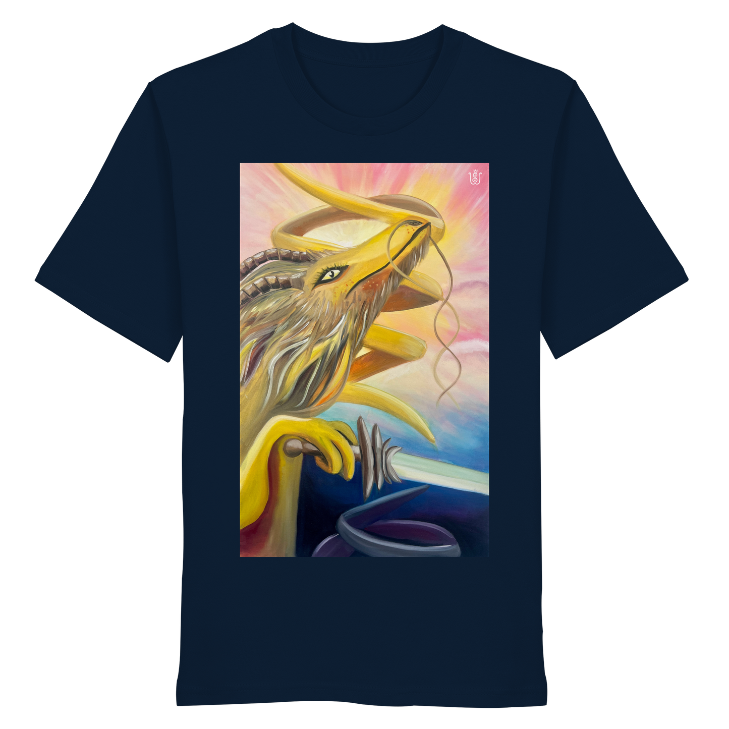 Der Spiraldrache - Organic Shirt