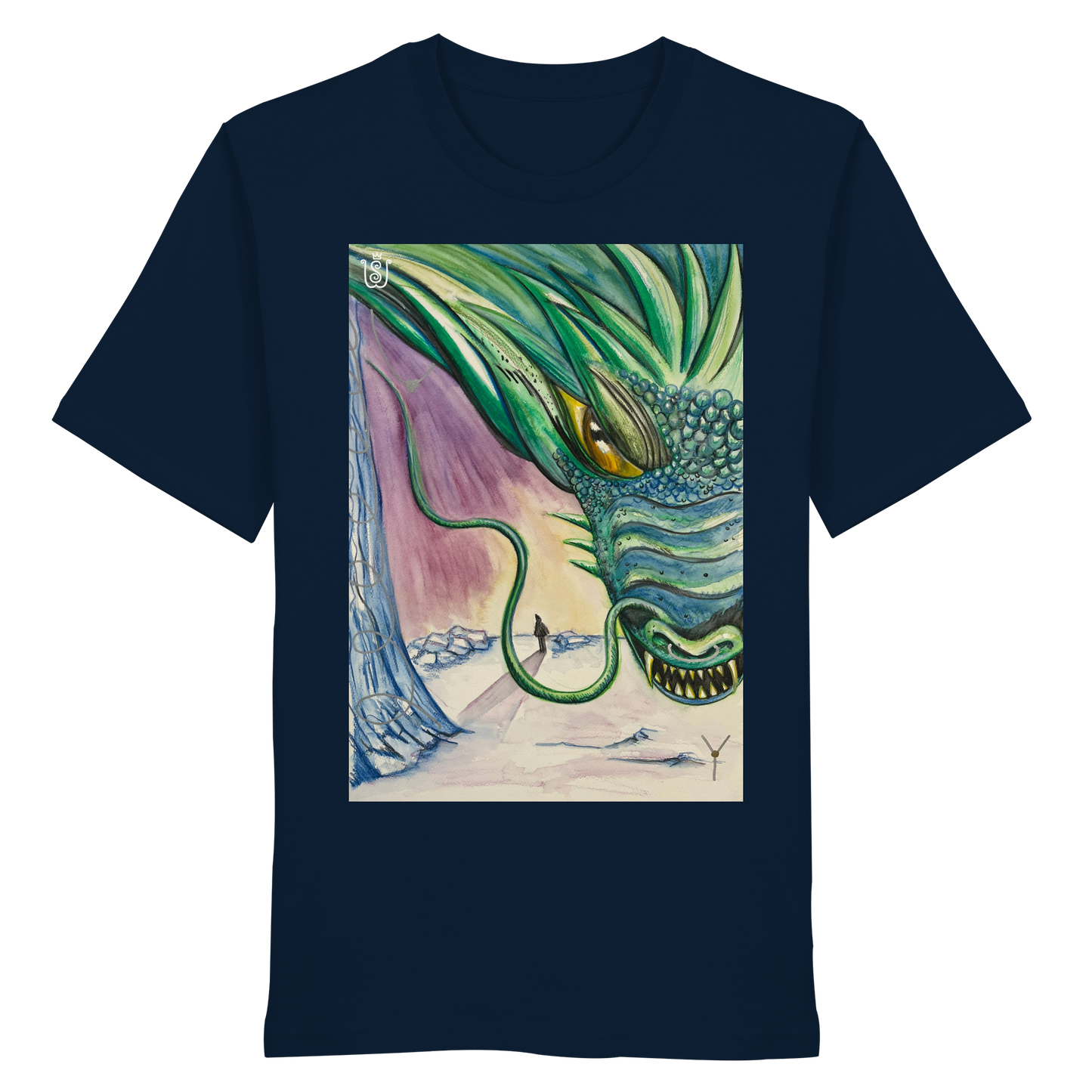 Der Wut-Drache - Organic Shirt