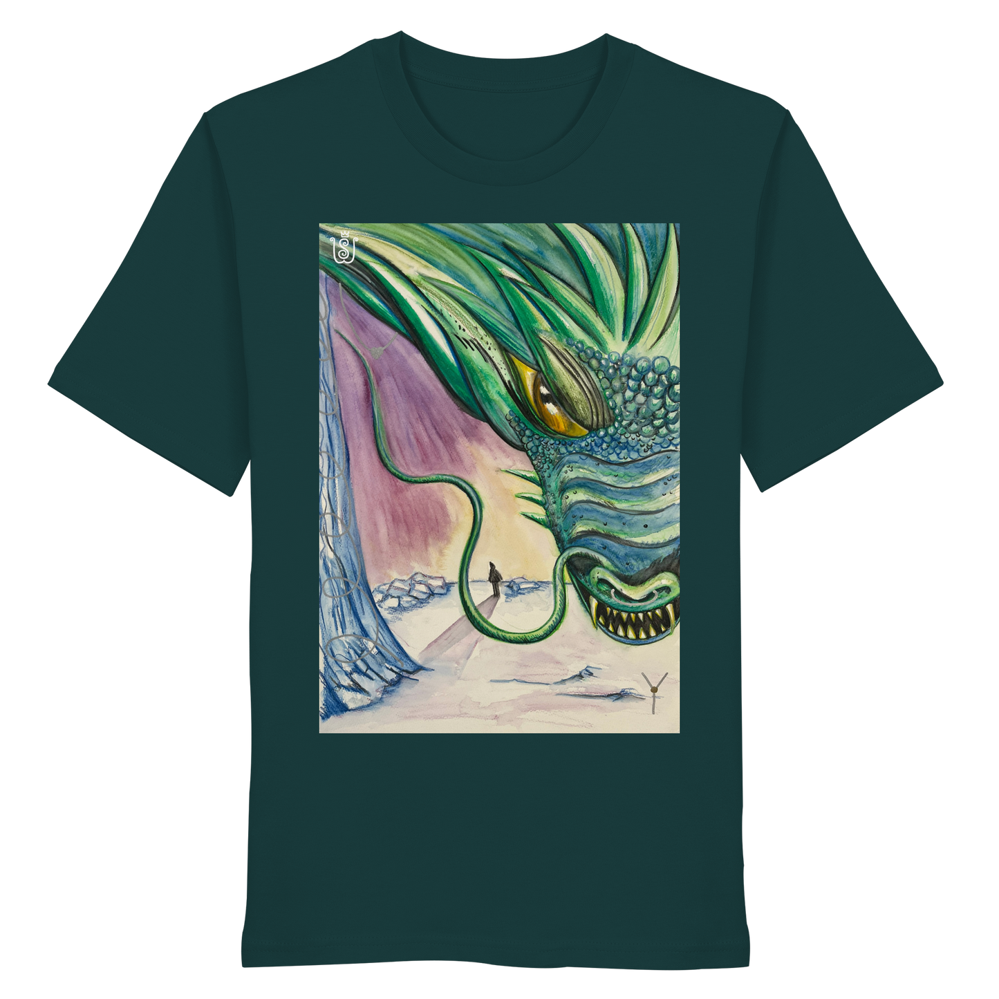 Der Wut-Drache - Organic Shirt
