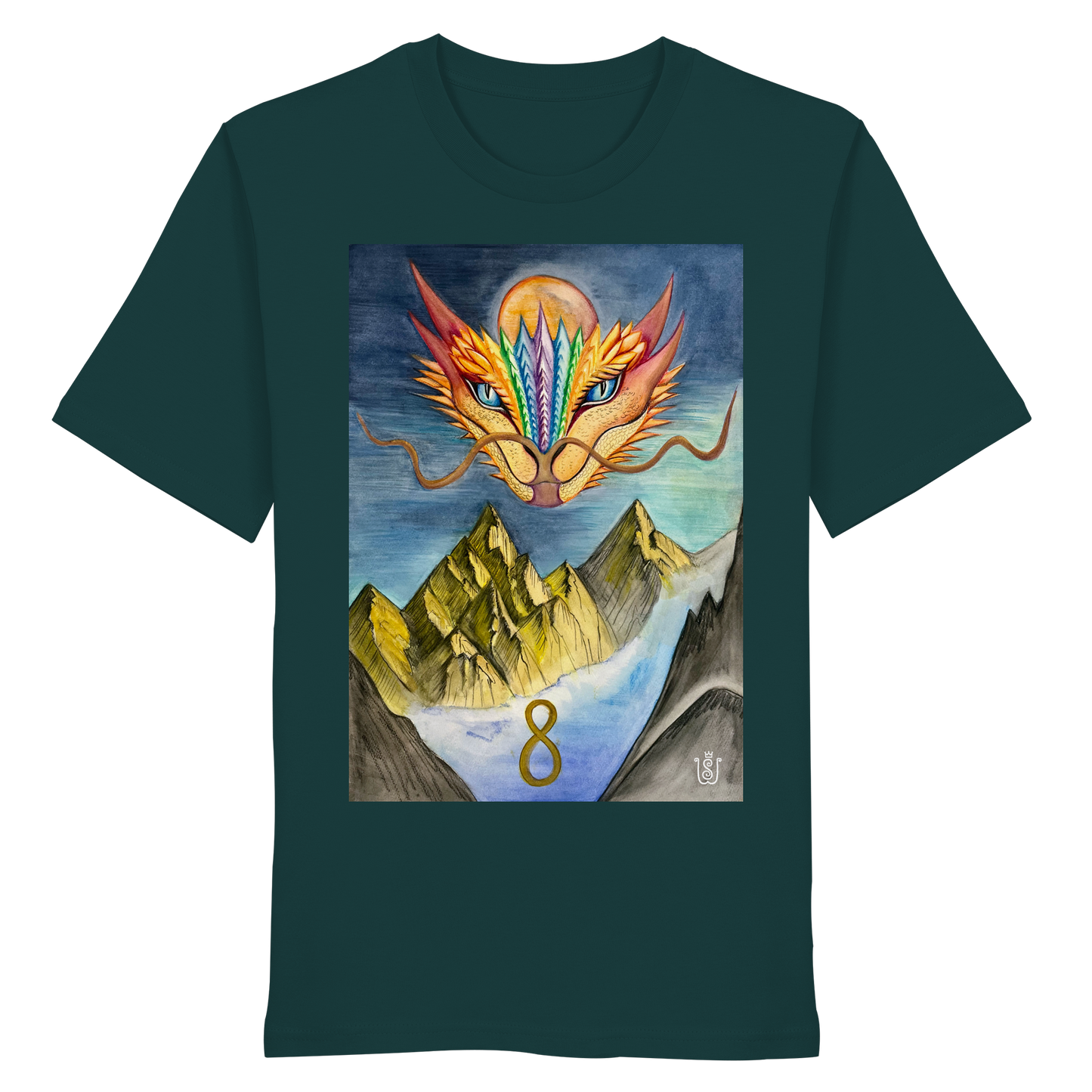 Der Wandel-Drache - Organic Shirt