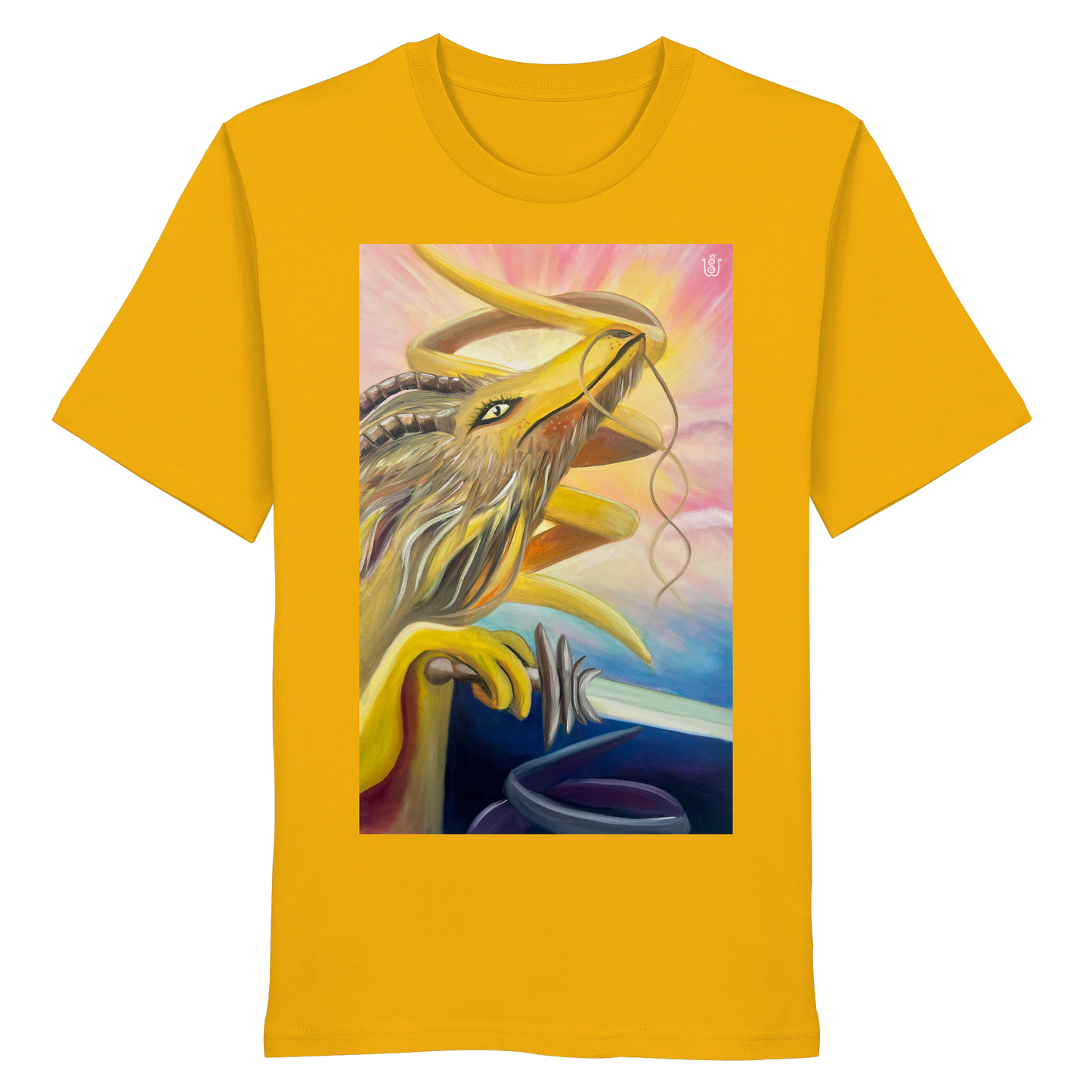 Der Spiraldrache - Organic Shirt