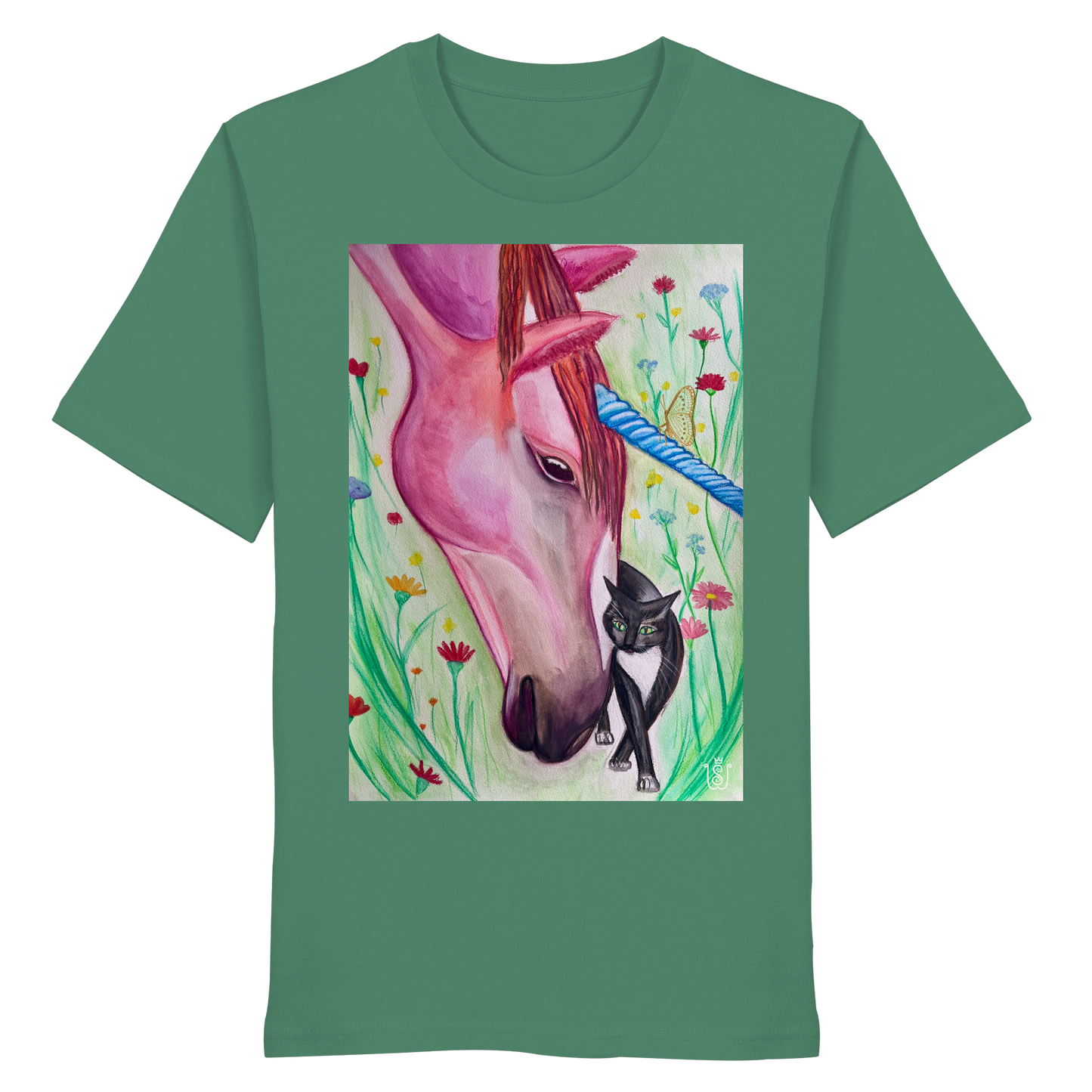 Das Einhorn des Mitgefühls - Organic Shirt