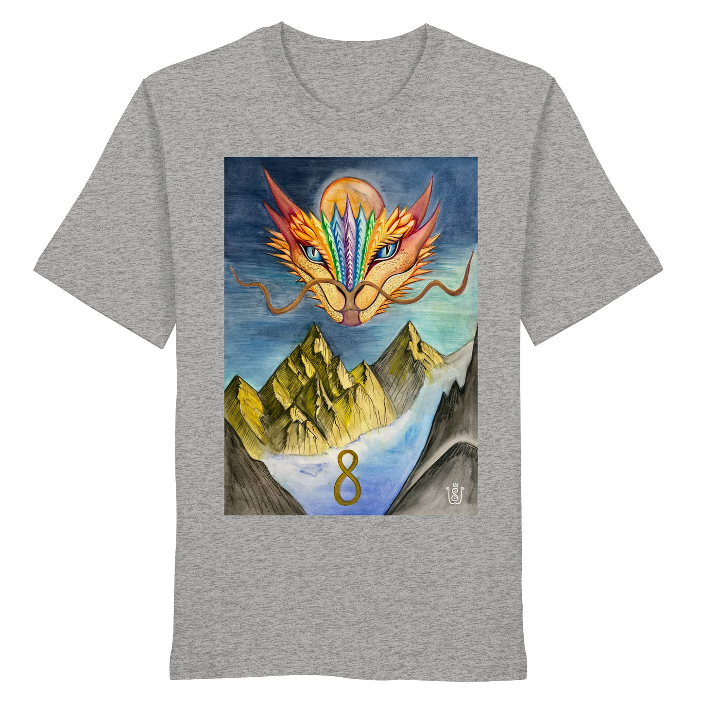 Der Wandel-Drache - Organic Shirt