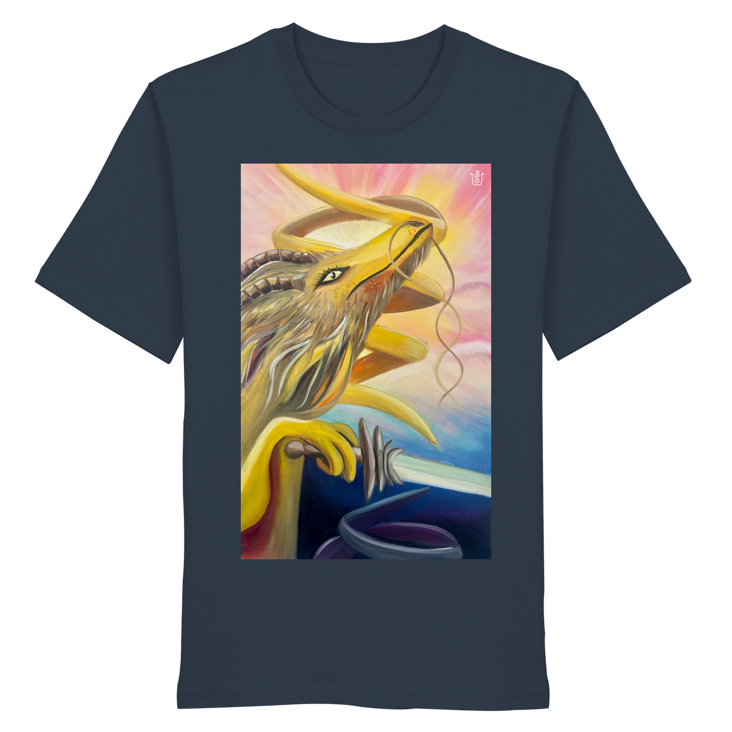 Der Spiraldrache - Organic Shirt