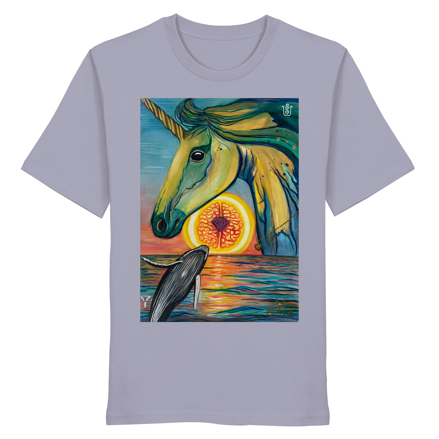 Blaupause-Einhorn - Organic Shirt