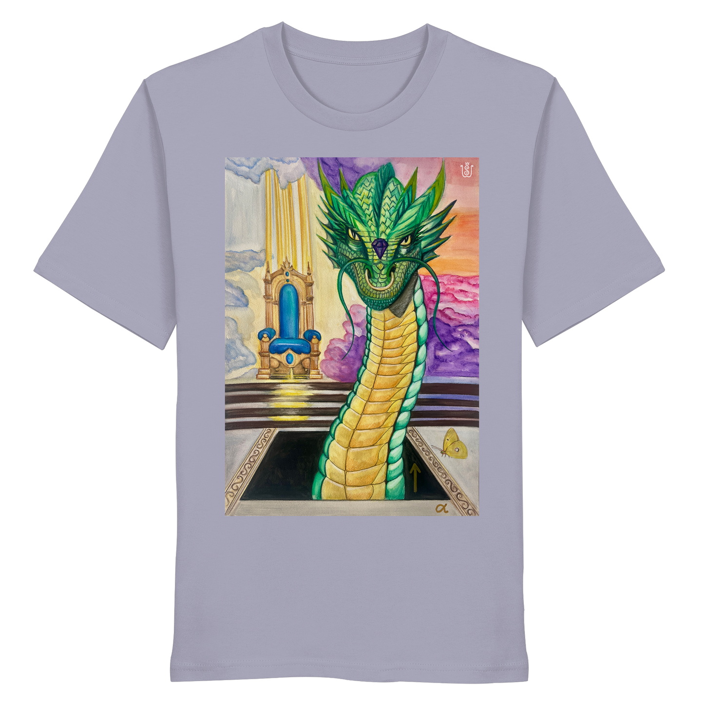 Der Auferstehungs-Drache - Organic Shirt