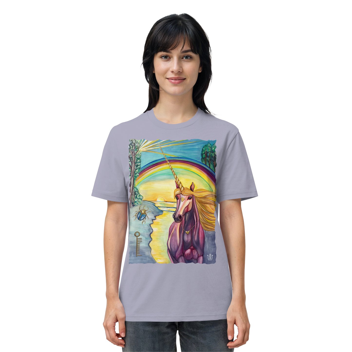 Das Einhorn der Bedingungslosen Liebe - Organic Shirt