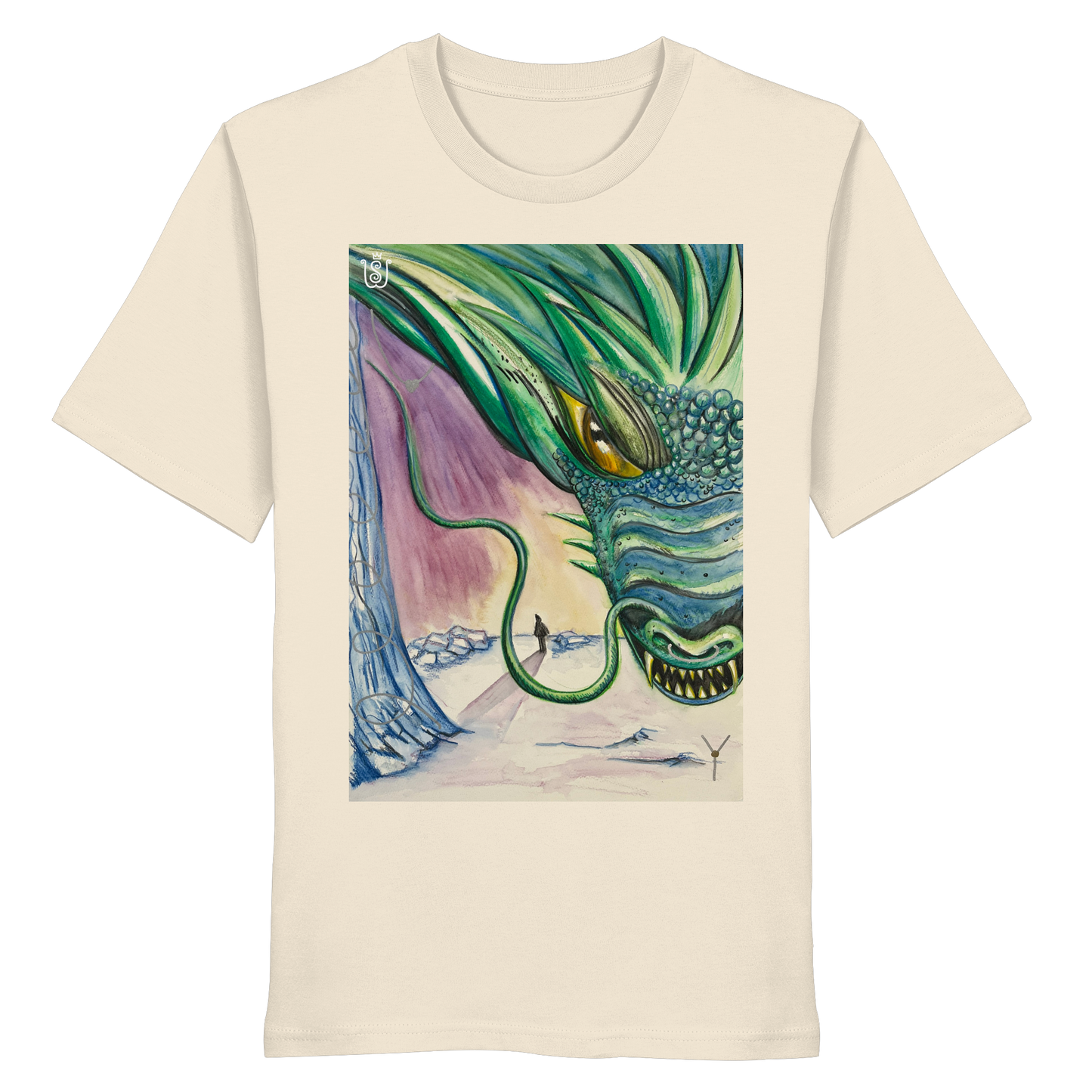 Der Wut-Drache - Organic Shirt