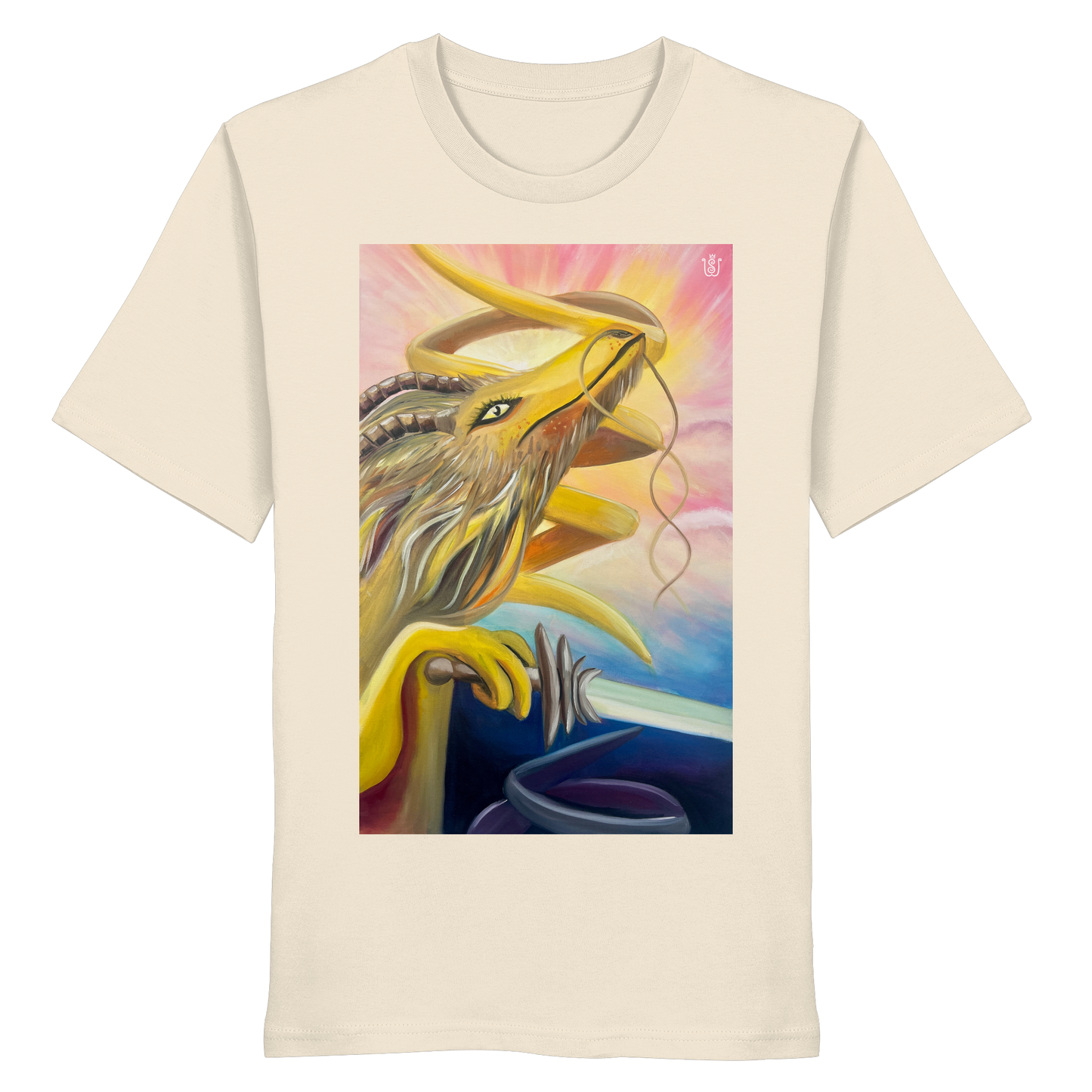 Der Spiraldrache - Organic Shirt