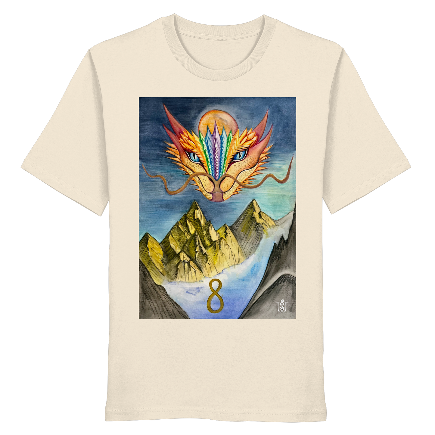Der Wandel-Drache - Organic Shirt