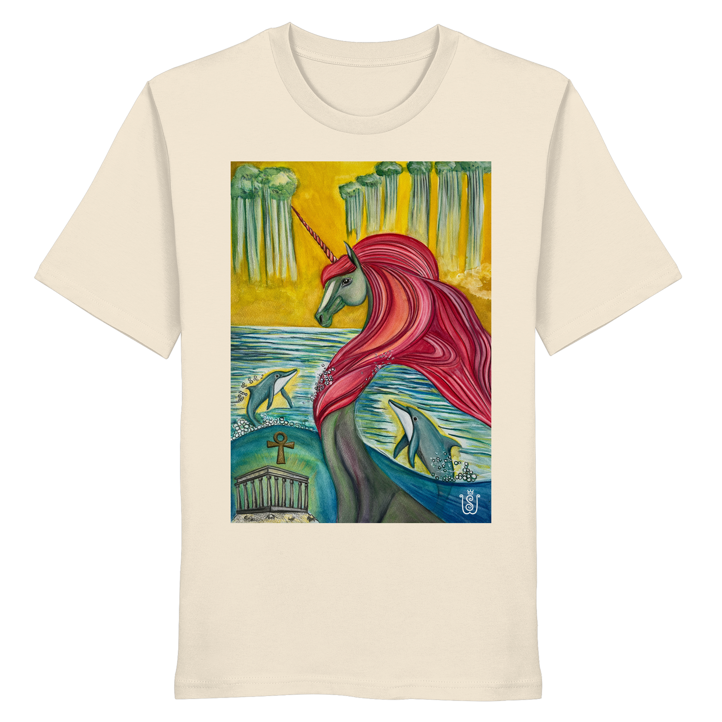 Das Seelenlicht-Einhorn - Organic Shirt