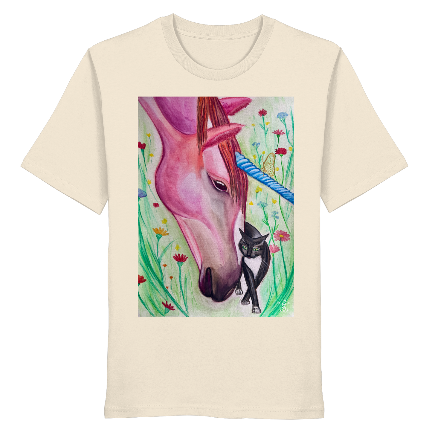 Das Einhorn des Mitgefühls - Organic Shirt