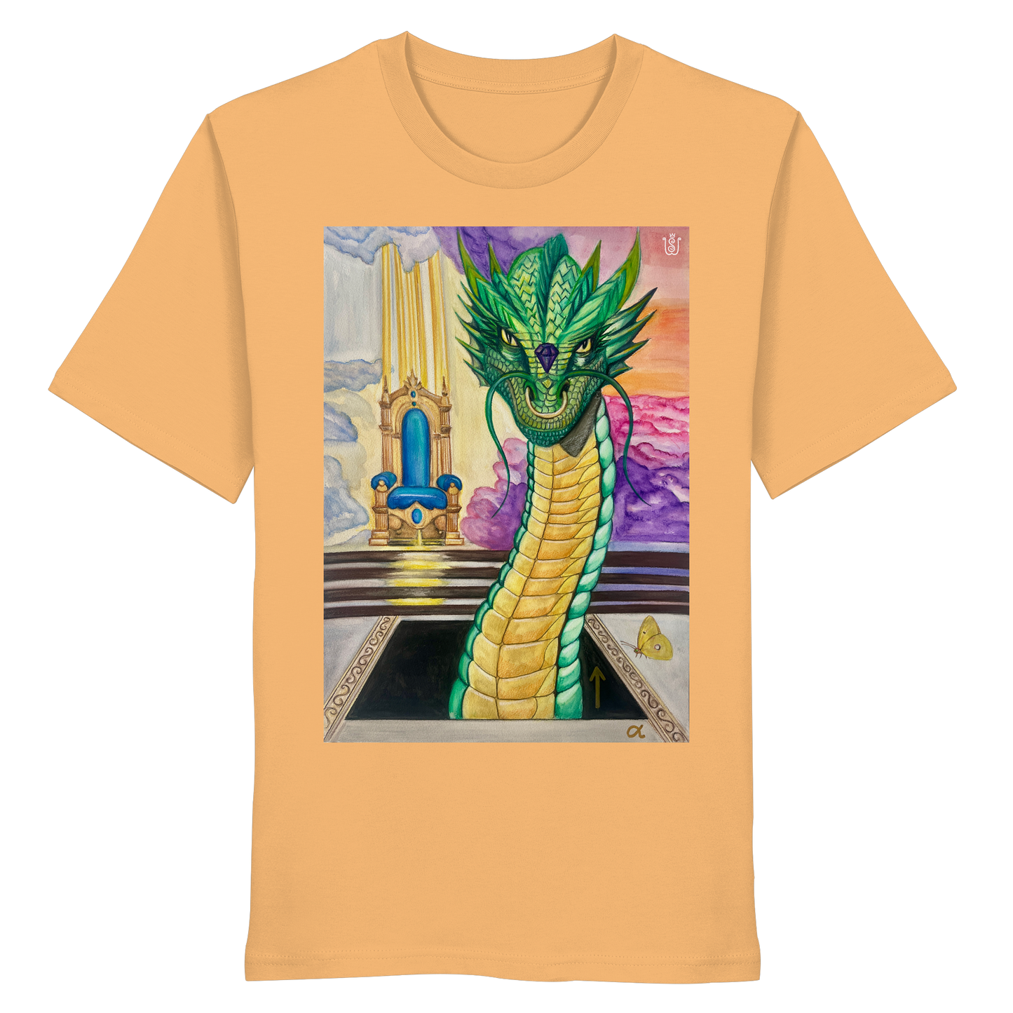 Der Auferstehungs-Drache - Organic Shirt