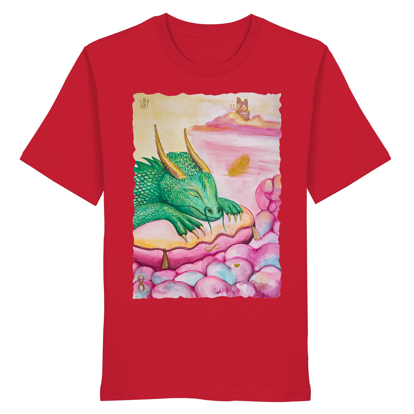 Leichtigkeitsdrache - Organic Shirt