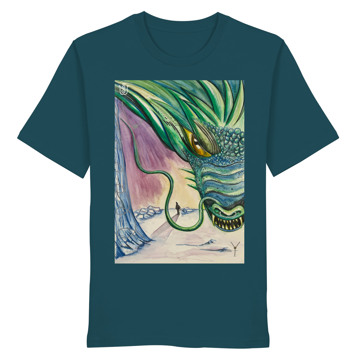 Der Wut-Drache - Organic Shirt