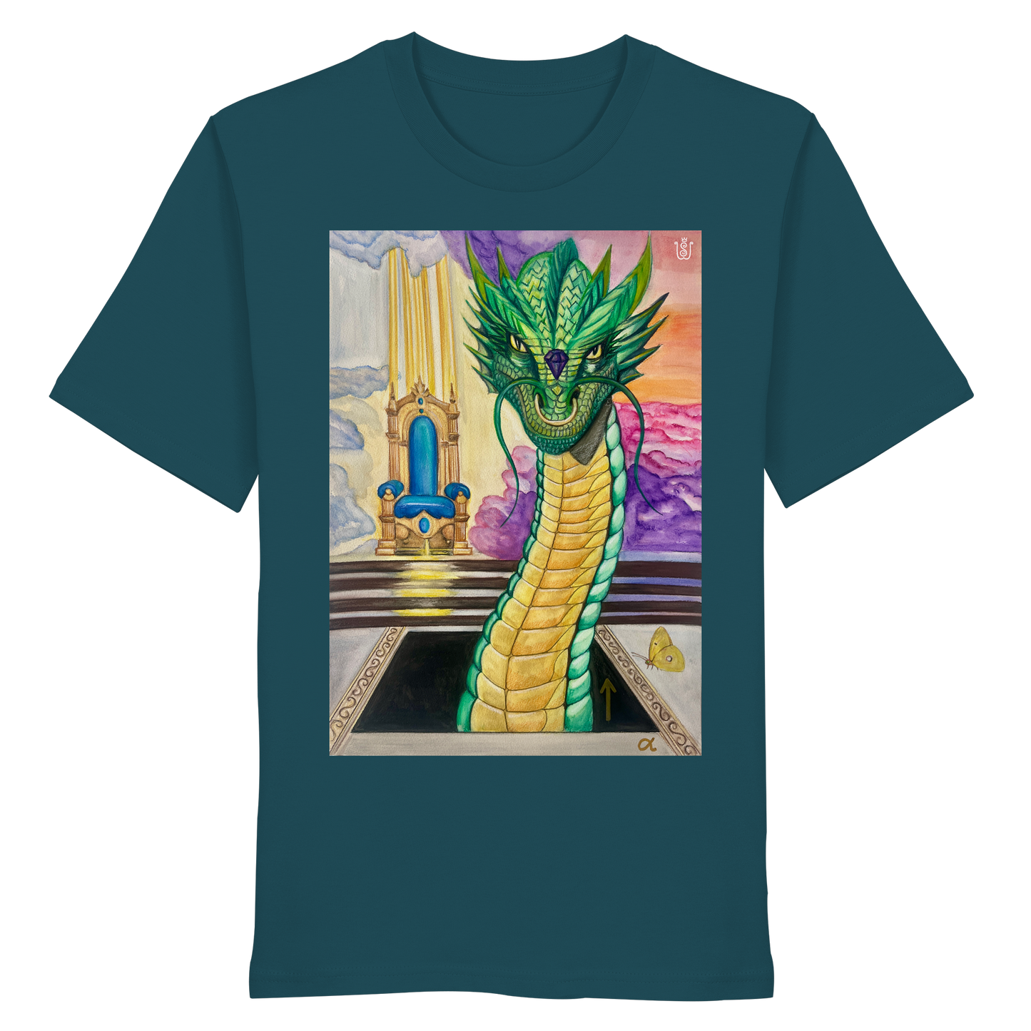 Der Auferstehungs-Drache - Organic Shirt