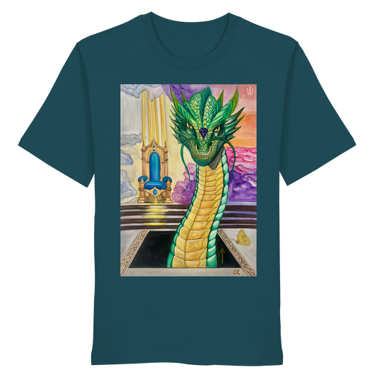 Der Auferstehungs-Drache - Organic Shirt