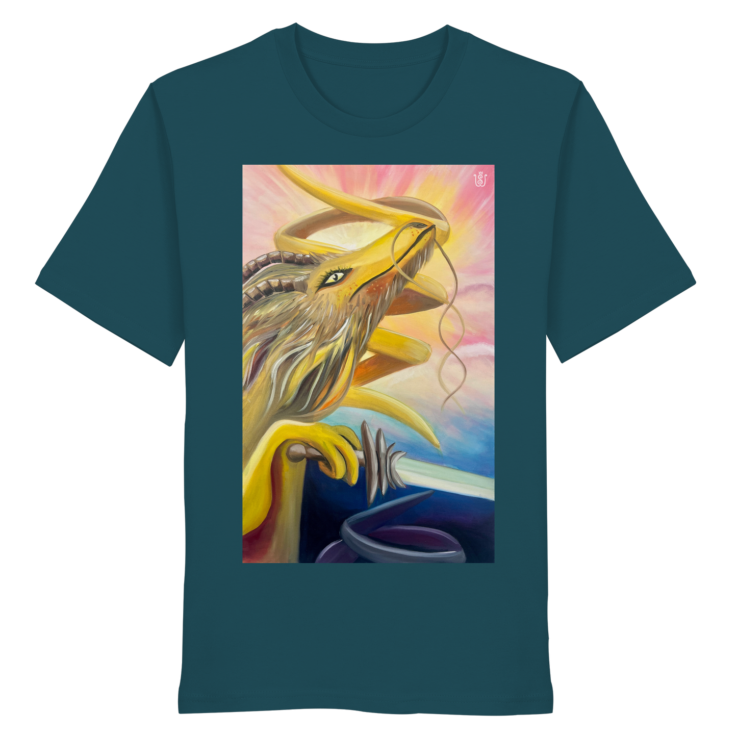 Der Spiraldrache - Organic Shirt