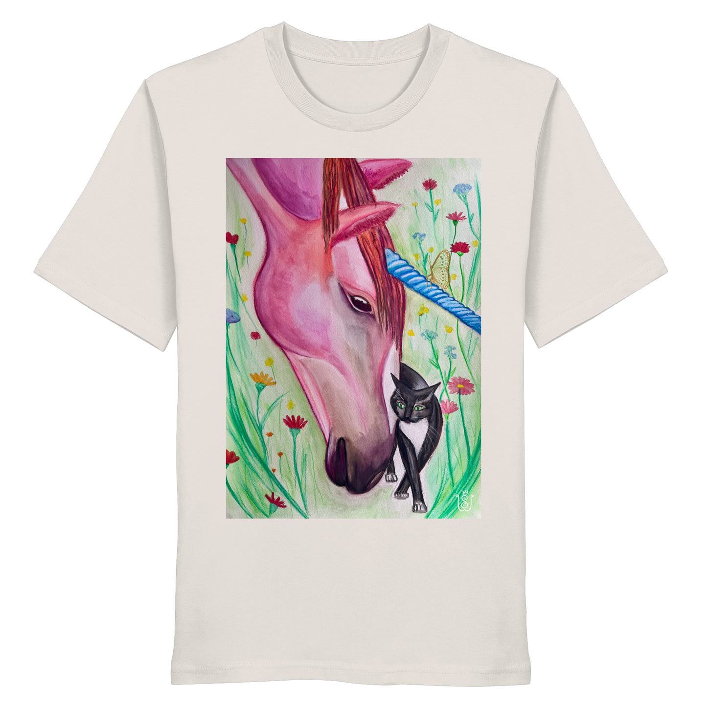 Das Einhorn des Mitgefühls - Organic Shirt