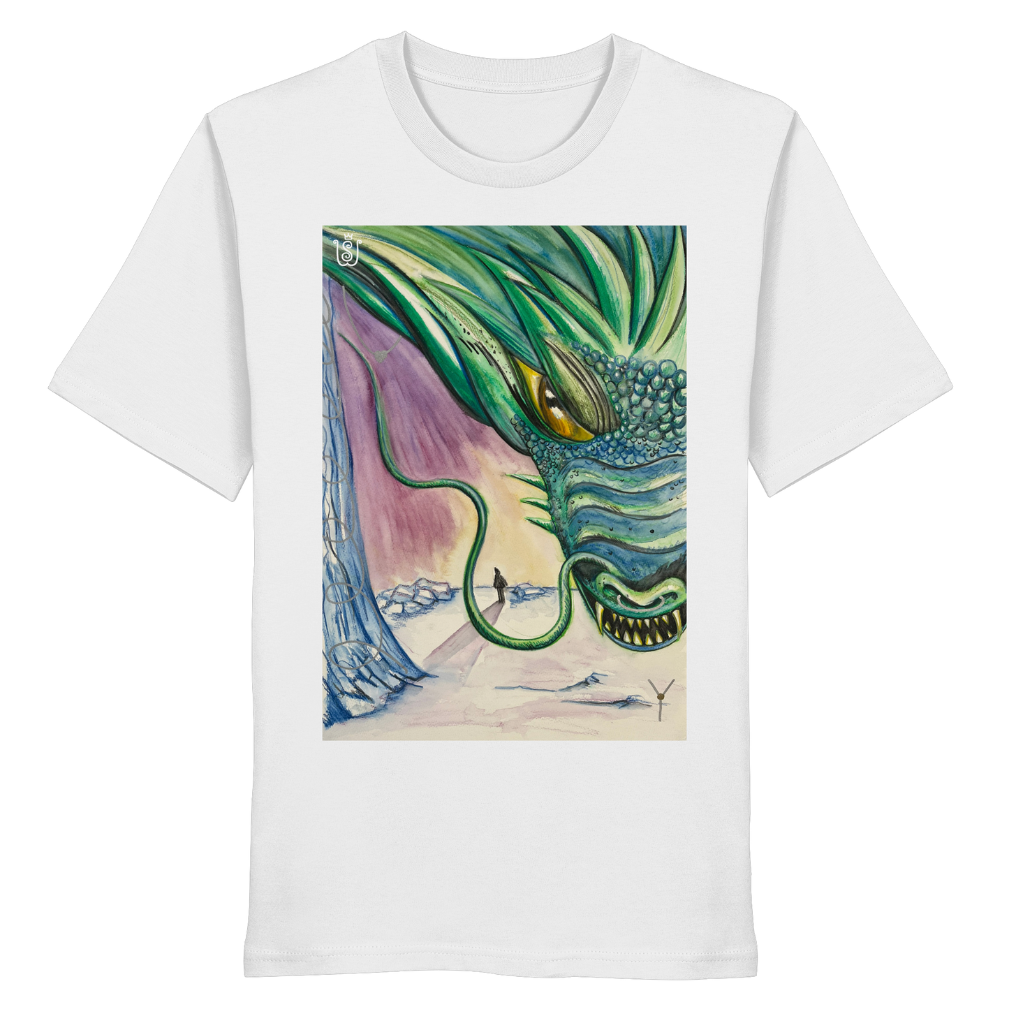 Der Wut-Drache - Organic Shirt