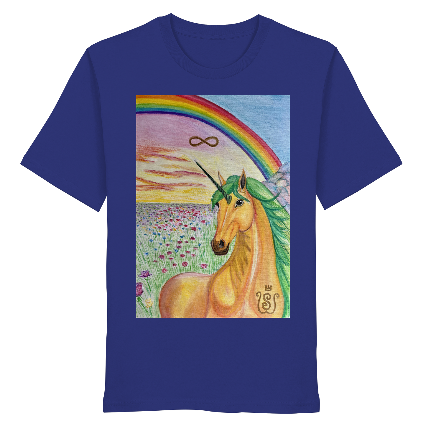 Das Brücken-Einhorn - Organic Shirt