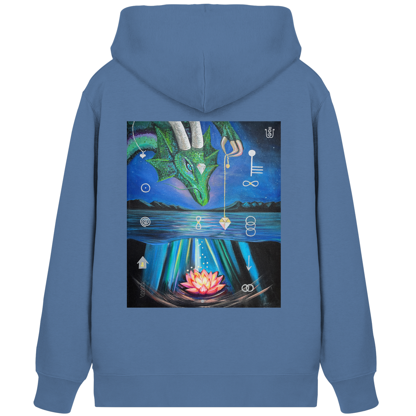 Zeitenwende-Drache  - Organic Zipper