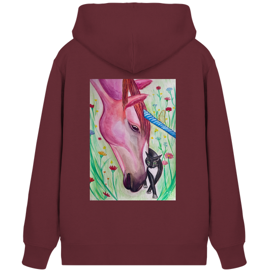 Das Einhorn des Mitgefühls - Organic Zipper