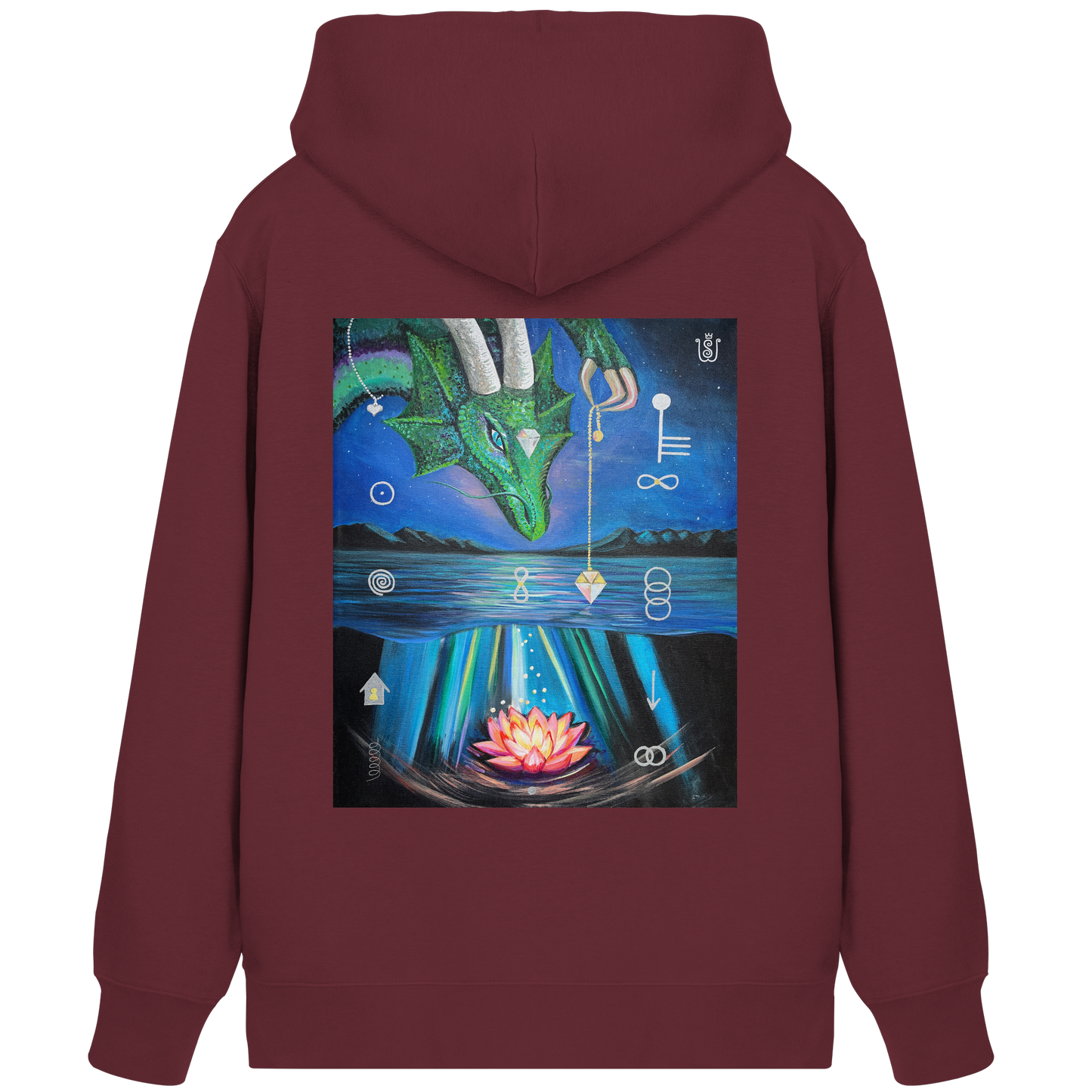 Zeitenwende-Drache  - Organic Zipper