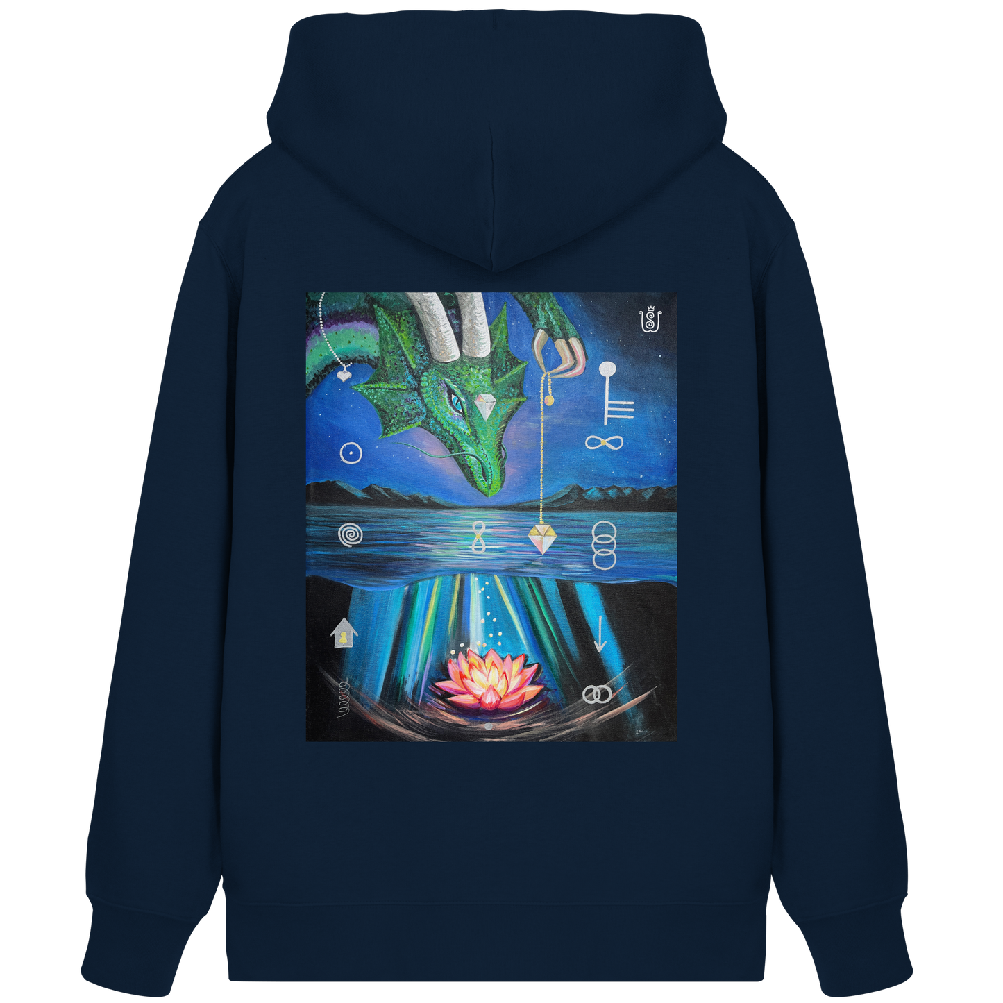 Zeitenwende-Drache  - Organic Zipper