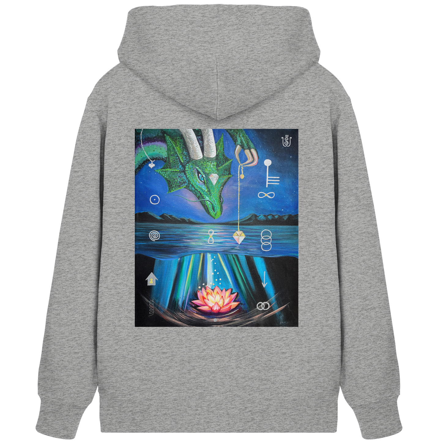 Zeitenwende-Drache  - Organic Zipper