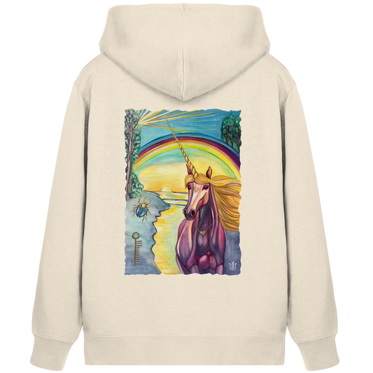 Das Einhorn der Bedingungslosen Liebe  - Organic Zipper