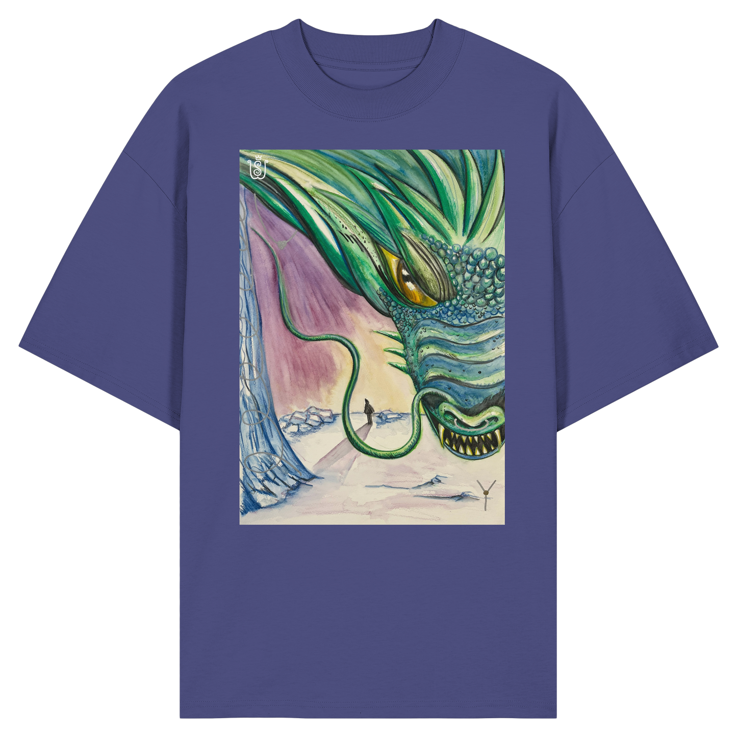 Der Wut-Drache  - Organic Oversize Shirt