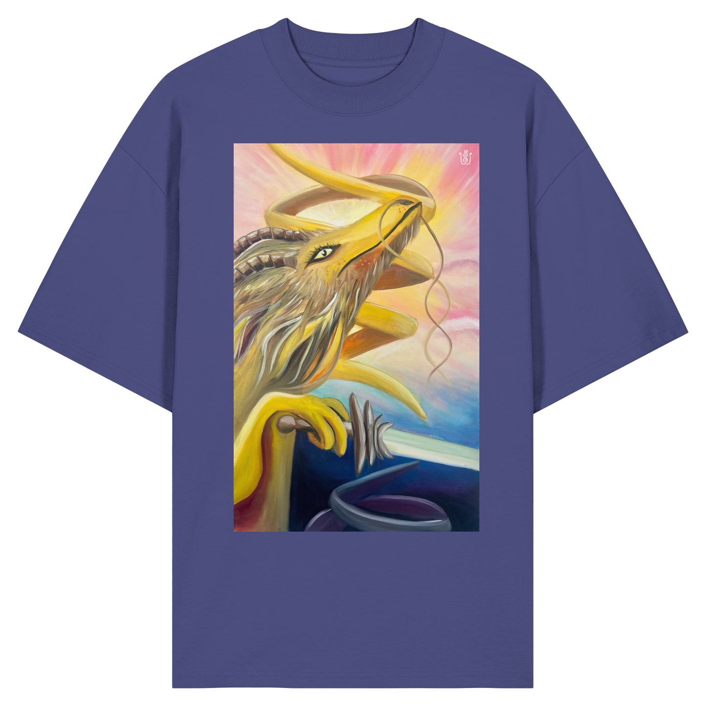 Der Spiraldrache - Organic Oversize Shirt