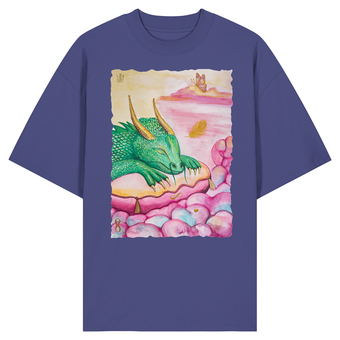 Leichtigkeitsdrache - Organic Oversize Shirt