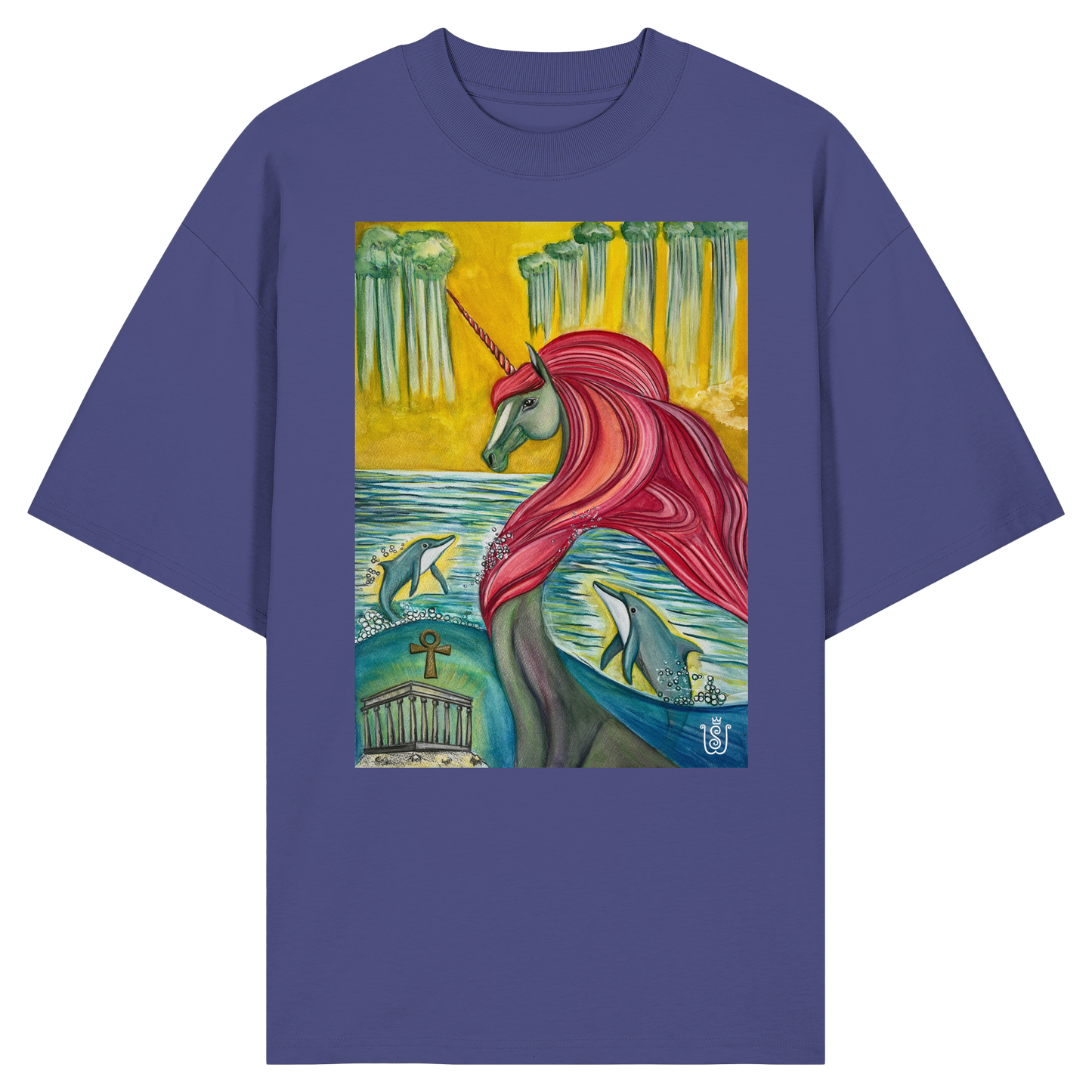 Das Seelenlicht-Einhorn - Organic Oversize Shirt