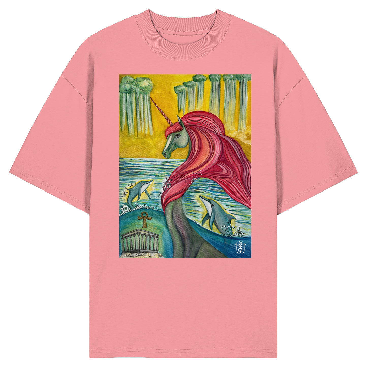 Das Seelenlicht-Einhorn - Organic Oversize Shirt