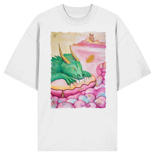 Leichtigkeitsdrache - Organic Oversize Shirt