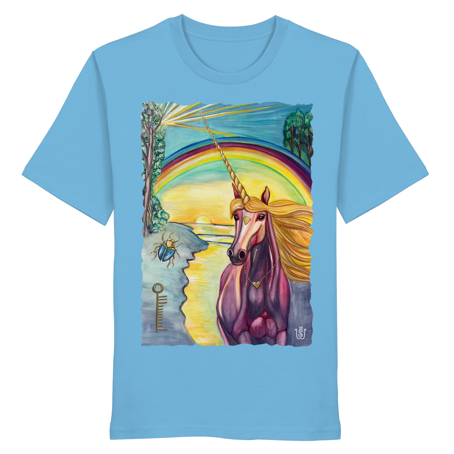 Das Einhorn der Bedingungslosen Liebe  - Organic Shirt