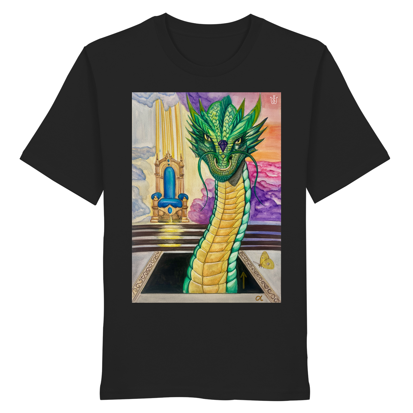 Der Auferstehungs-Drache - Organic Shirt