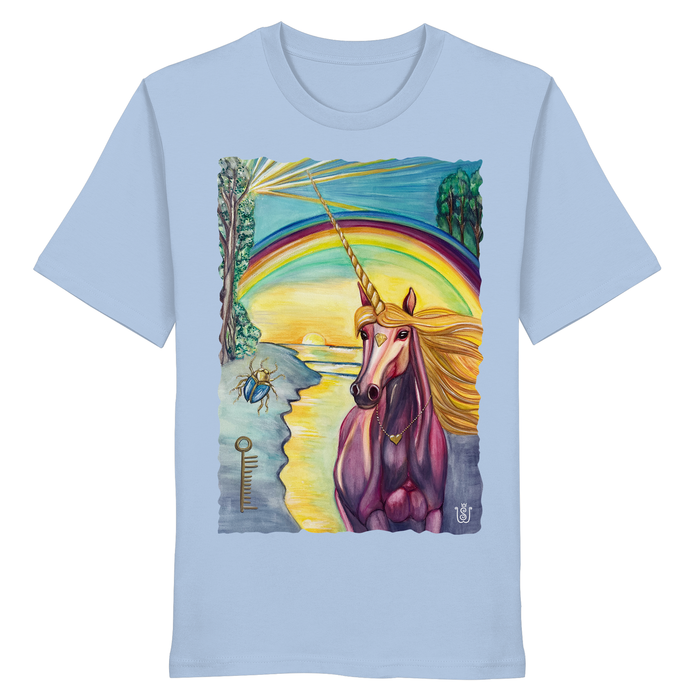 Das Einhorn der Bedingungslosen Liebe  - Organic Shirt