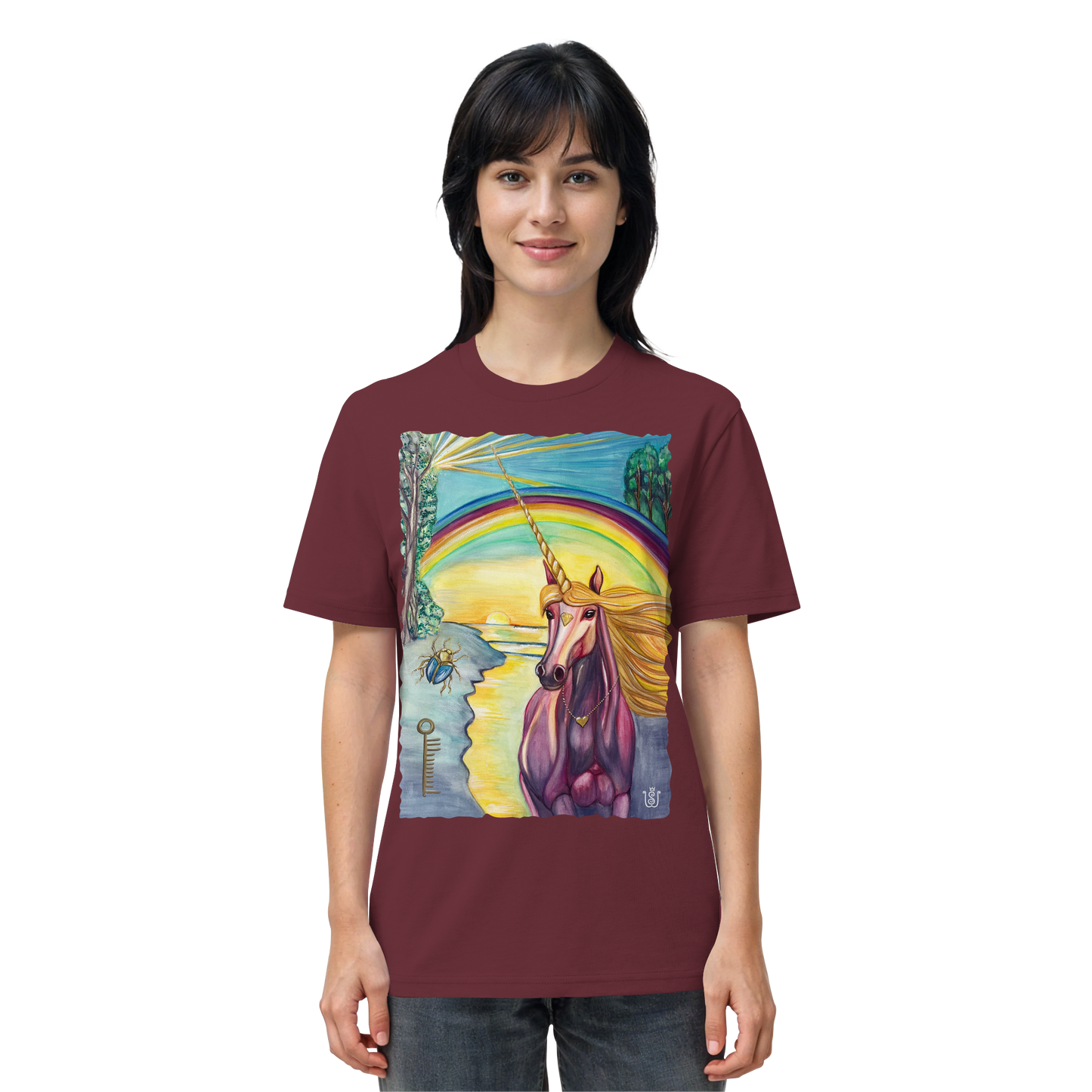 Das Einhorn der Bedingungslosen Liebe  - Organic Shirt