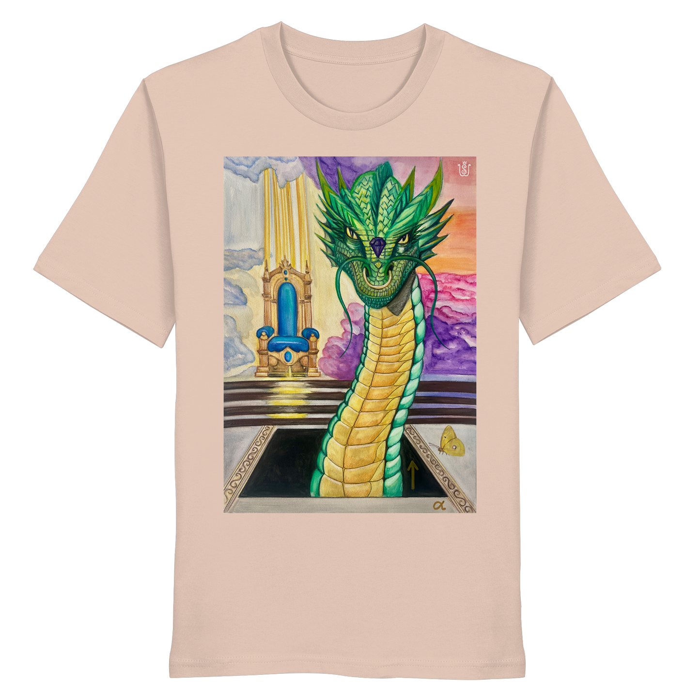 Der Auferstehungs-Drache - Organic Shirt