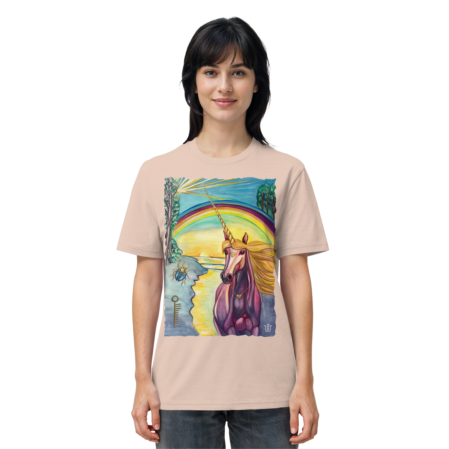 Das Einhorn der Bedingungslosen Liebe  - Organic Shirt