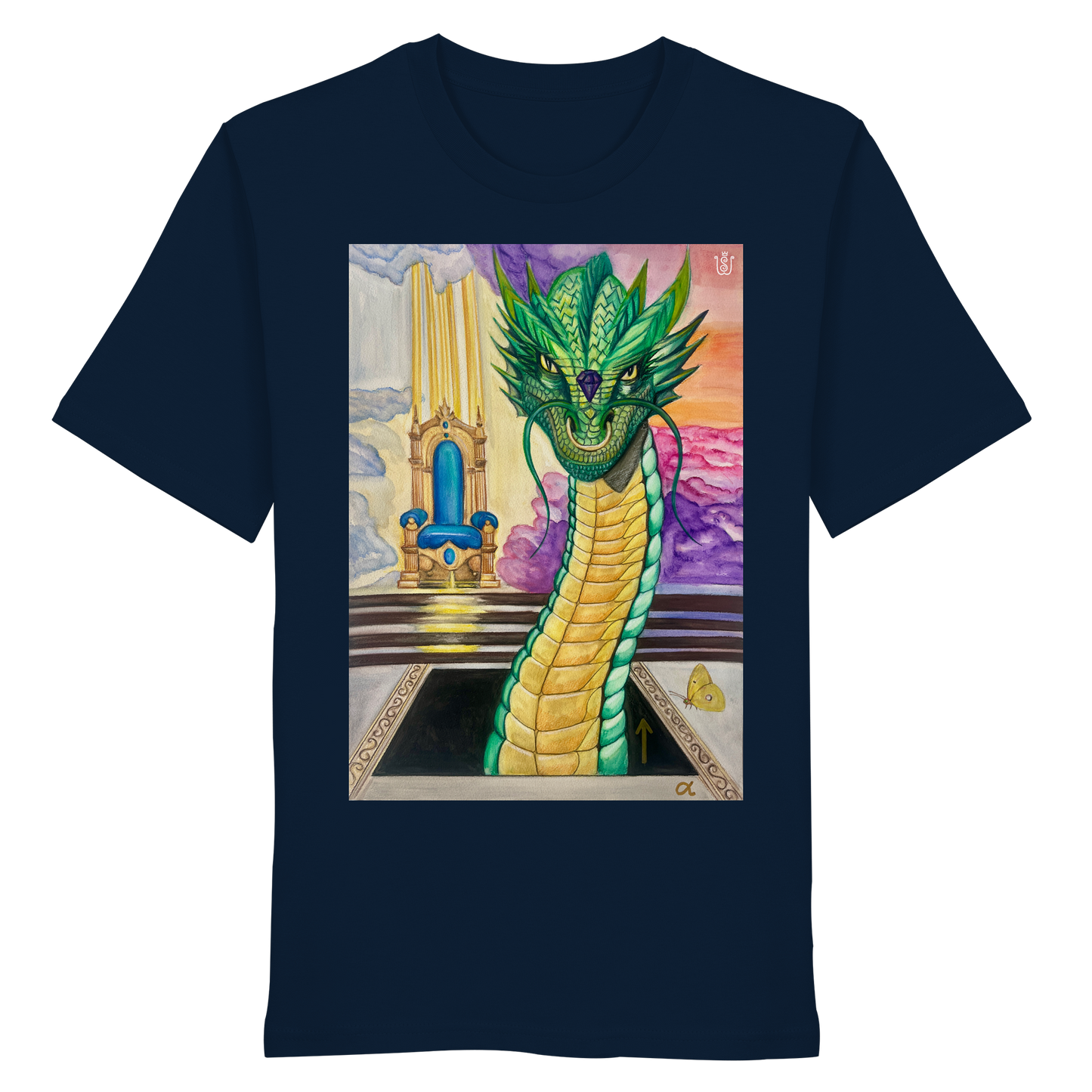 Der Auferstehungs-Drache - Organic Shirt