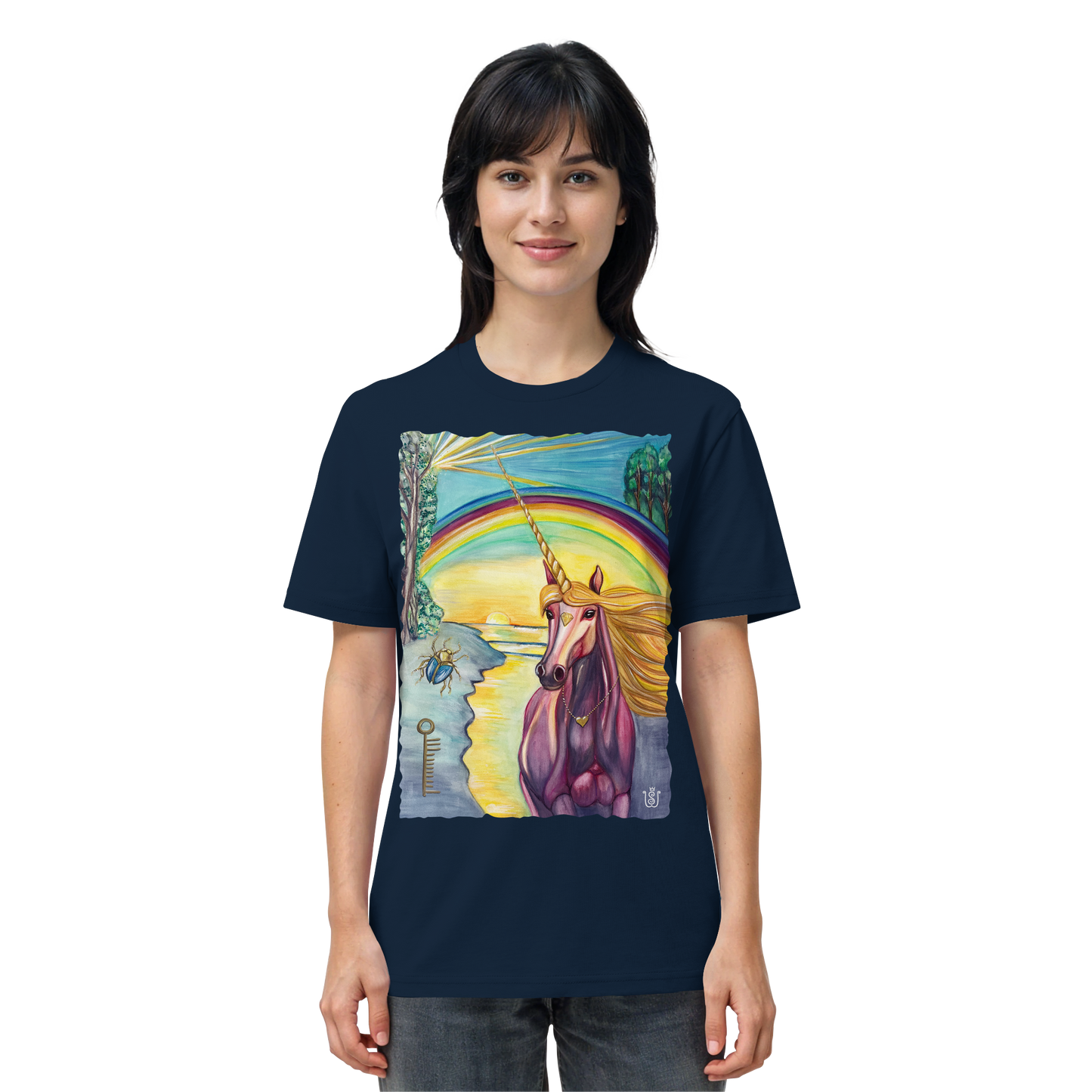 Das Einhorn der Bedingungslosen Liebe  - Organic Shirt