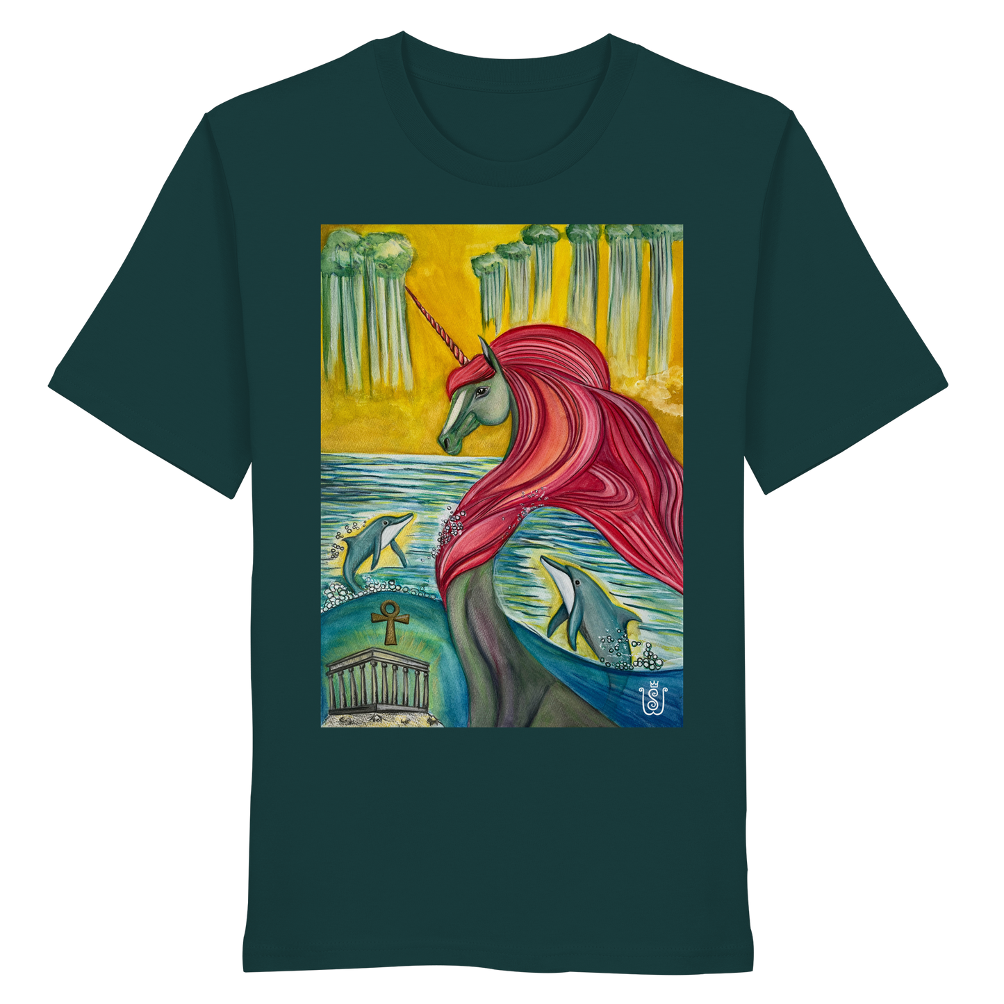 Das Seelenlicht-Einhorn - Organic Shirt